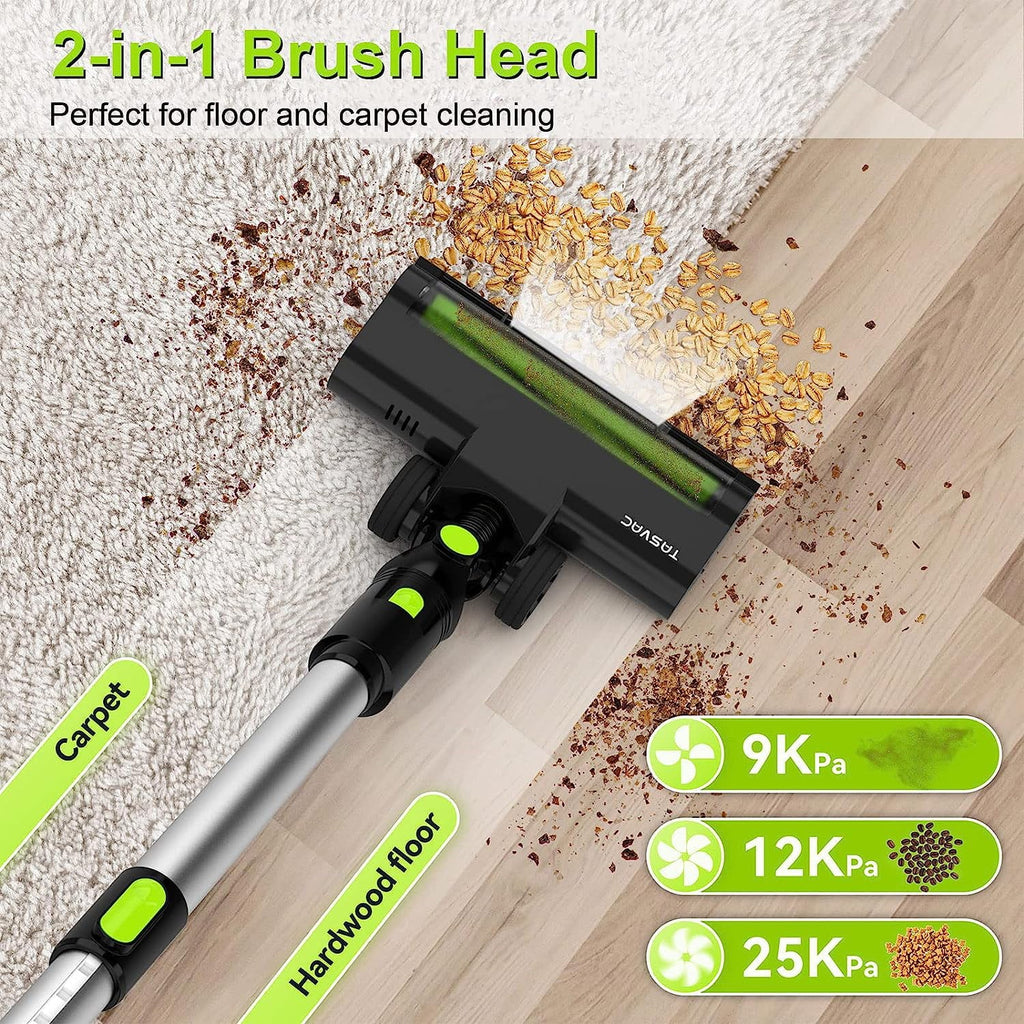 2200m-A-h Home Stick to Vacuum Carpet Vacuum for Pet Floor 6-in-1 Rechargeable and Cleaner, Vacuum, Up Powerful Hair Mins, Cleaner Vacuum Vacuum Cordless 28KPa Battery 45 Lightweight Cordless