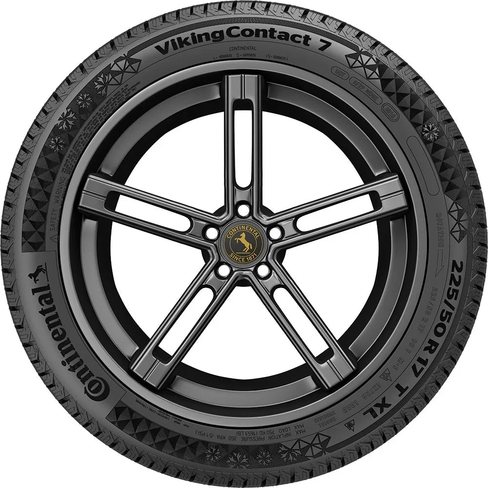 95T tire Continental 7 Viking 4) Contact 195/65R15XL (Qty: