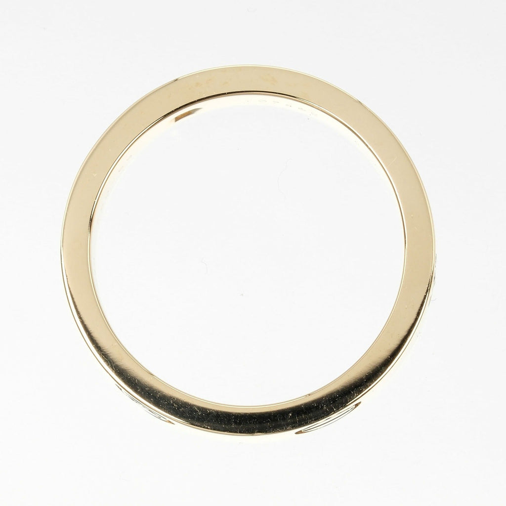 Love (Good) size 15 Pre-Owned diamond, half ring, approx. yellow K18 Cartier 3P, gold, 8.67g, I132124019