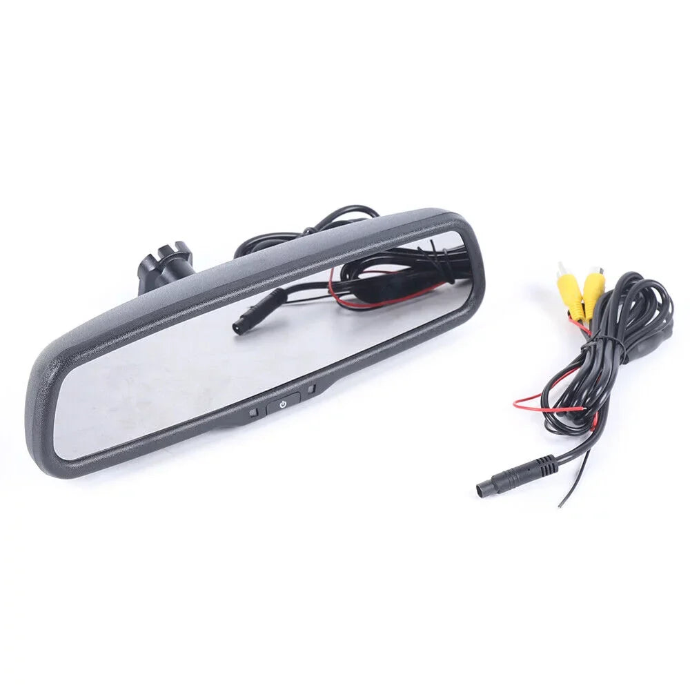 LCD Bracket SHZICMY 4.3" View HD System Backup Resolution Kit 800*480 Car for with Monitor Mirror Rear Camera