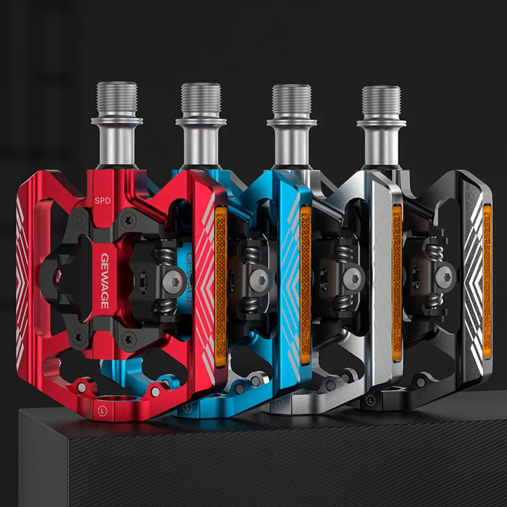 Lightweight Bike Pedals Transfer with Improved Aluminum, Reflector, Mountain