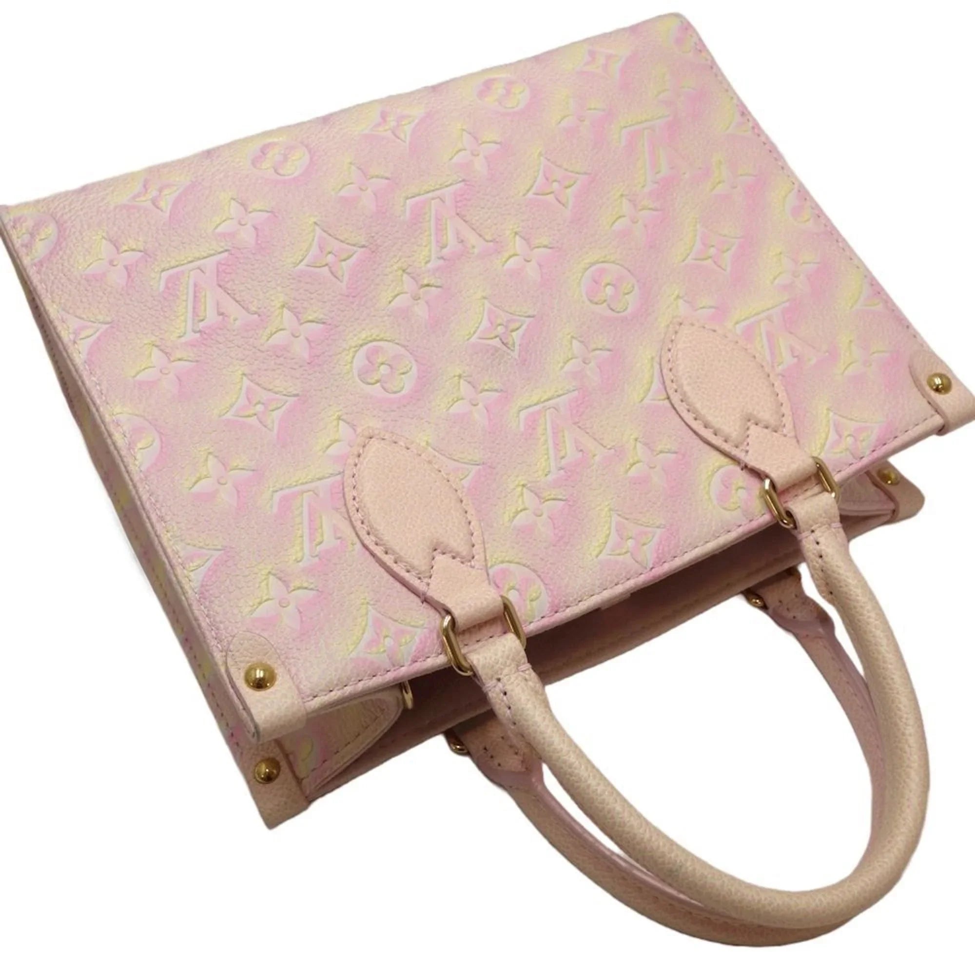 Light VUITTON Pre-Owned Go Empreinte On Handbag (Good) PM the M46168 LOUIS 450088 Pink