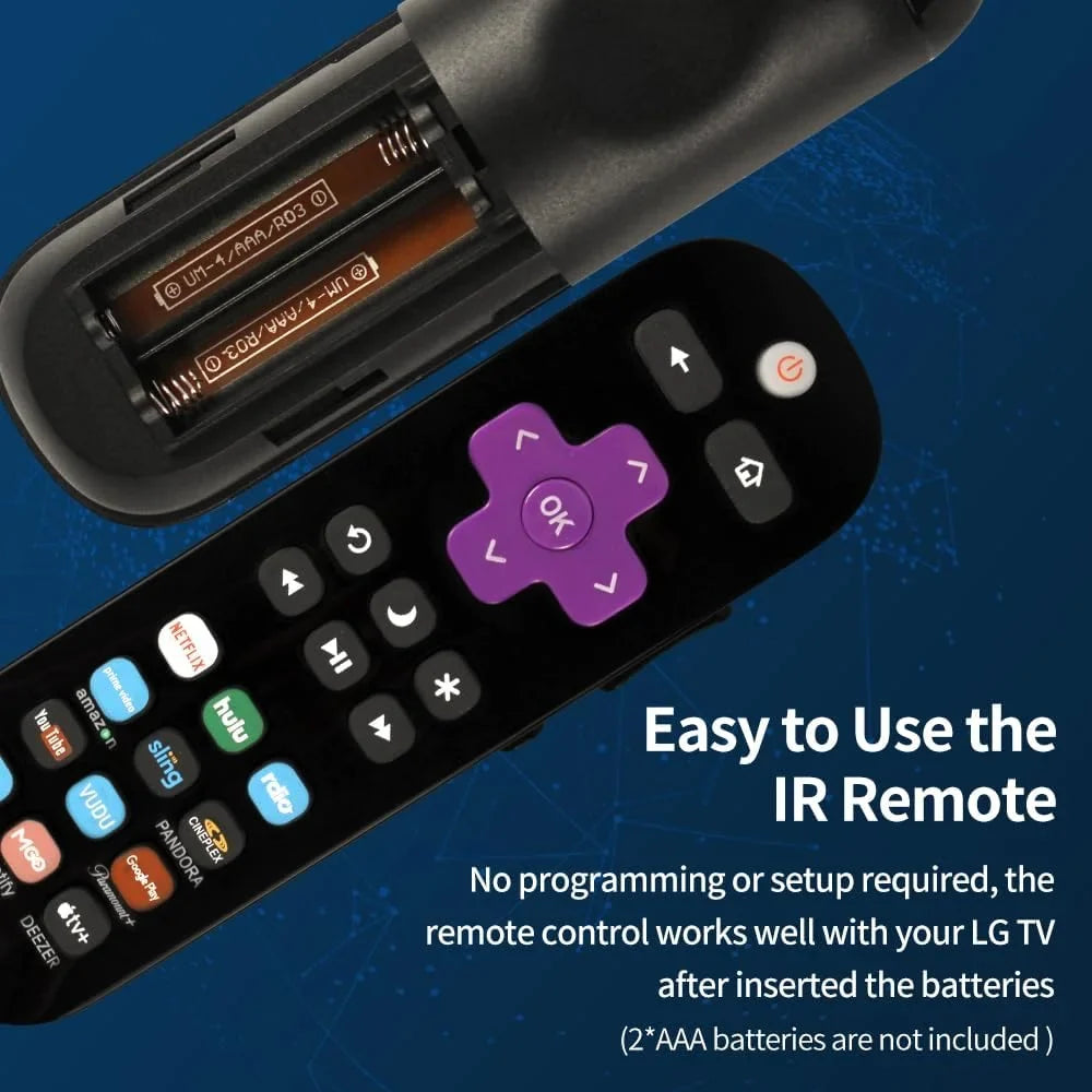 TV/Onn Roku TV/Westinghouse TCL Universal Applicable TV/Hisense Pack of Replace for Remote TV/Sharp TV/Philips 2