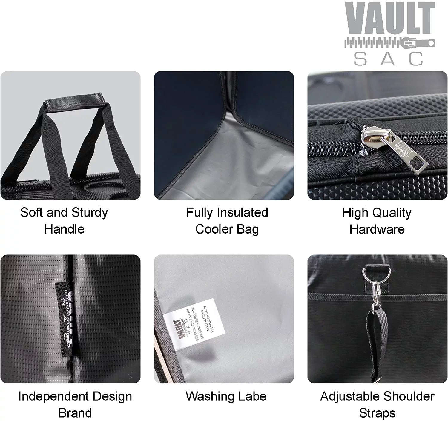 | Sided Insulated Soft Hard | Top Capacity Bottom Folding and 30 | Can Collapsable Fully Cooler Portable Bag