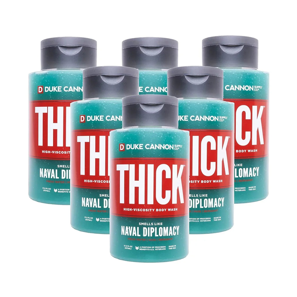 Oz Co. for Smells Men Fl Pack Wash - Diplomacy, 6 Like Supply Cannon Naval THICK High-Viscosity 17.5 Duke Body