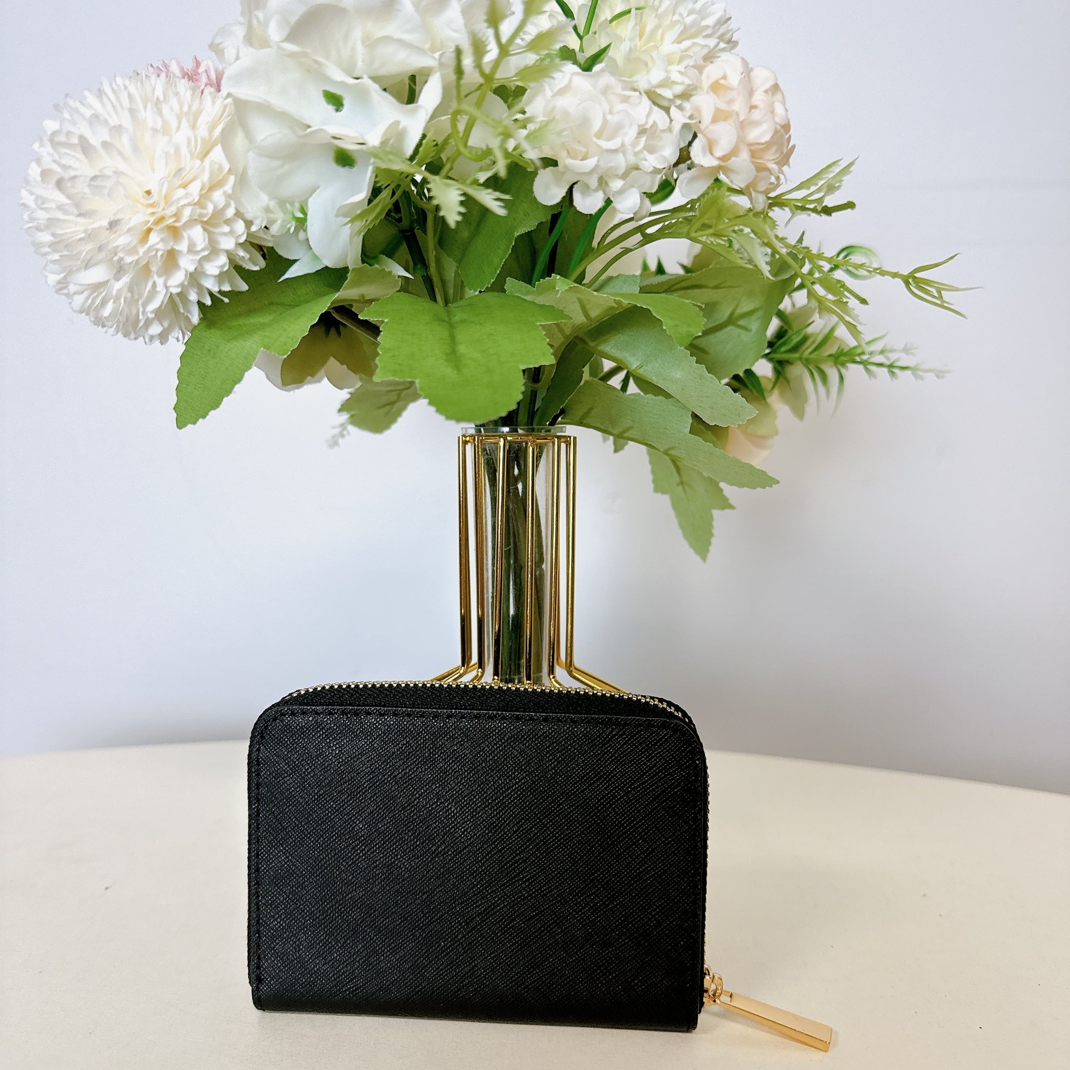 Burch Emerson Coin Zip IN Case Black Tory 52903 Wallet