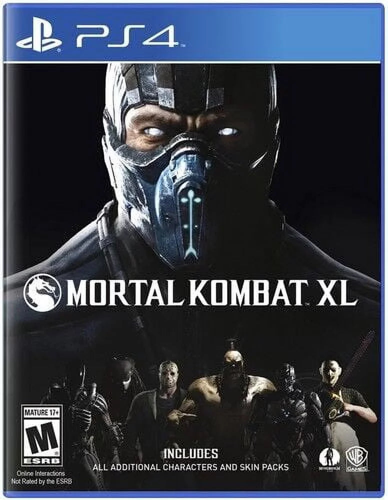 XL Game] Kombat 4 for PS 4 Video [New Mortal PlayStation