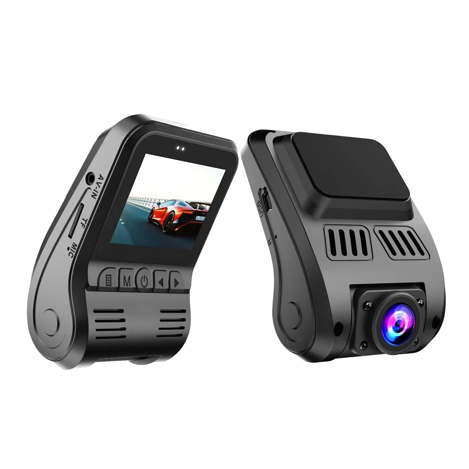 Front Cam Rear Front Dual Camera Loop Recording Rear Dash ammoon Recording Recording DVR, 720P Dash 1080P Hidden and Camera, for Loop