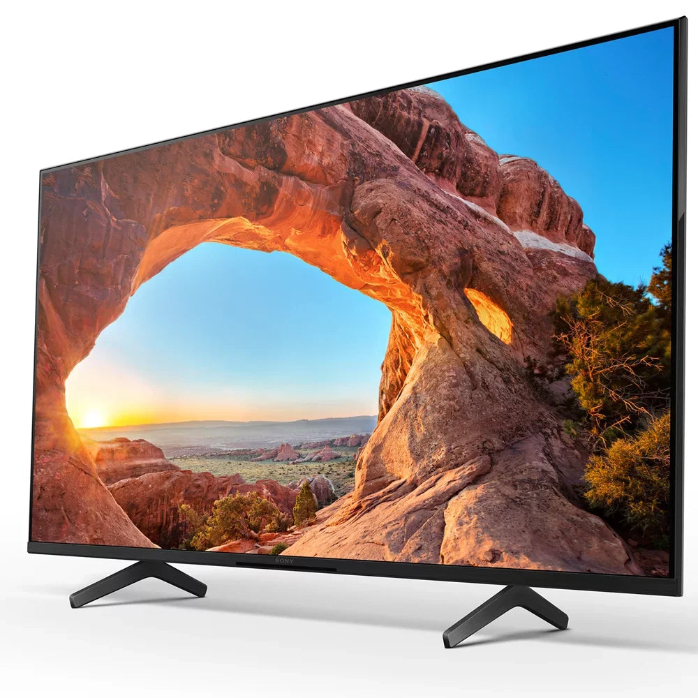 Wall and Ultra Model 37"-70" HD 2.0 2021 4K Deco TV TV LED KD43X85J Adapter Bundle Sony with Smart Home Surge 6-Outlet inch Bracket Bundle Channel 43 60W Mount X85J Soundbar,