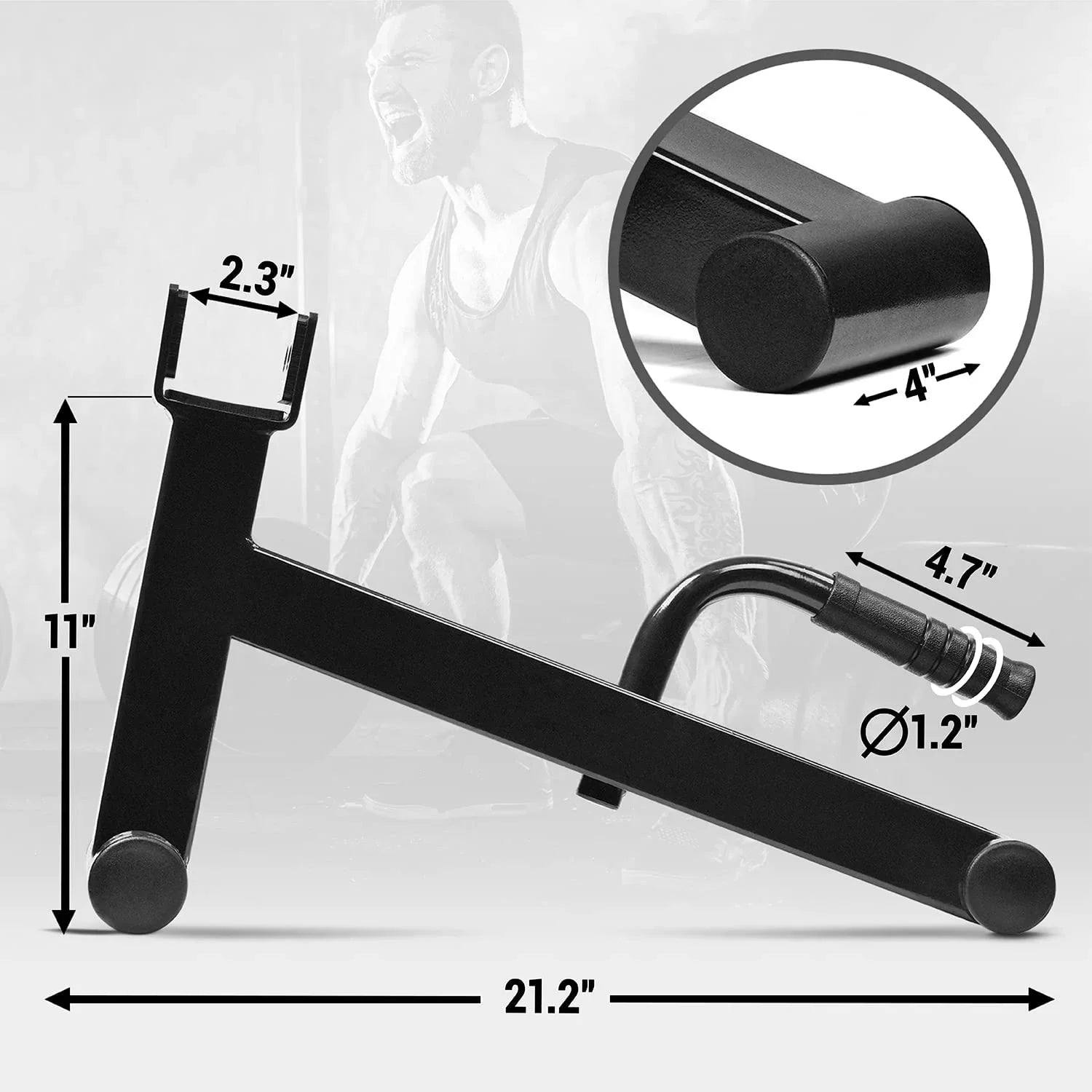 Single Jack, Steel Mini Bar Yes4All Deadlift