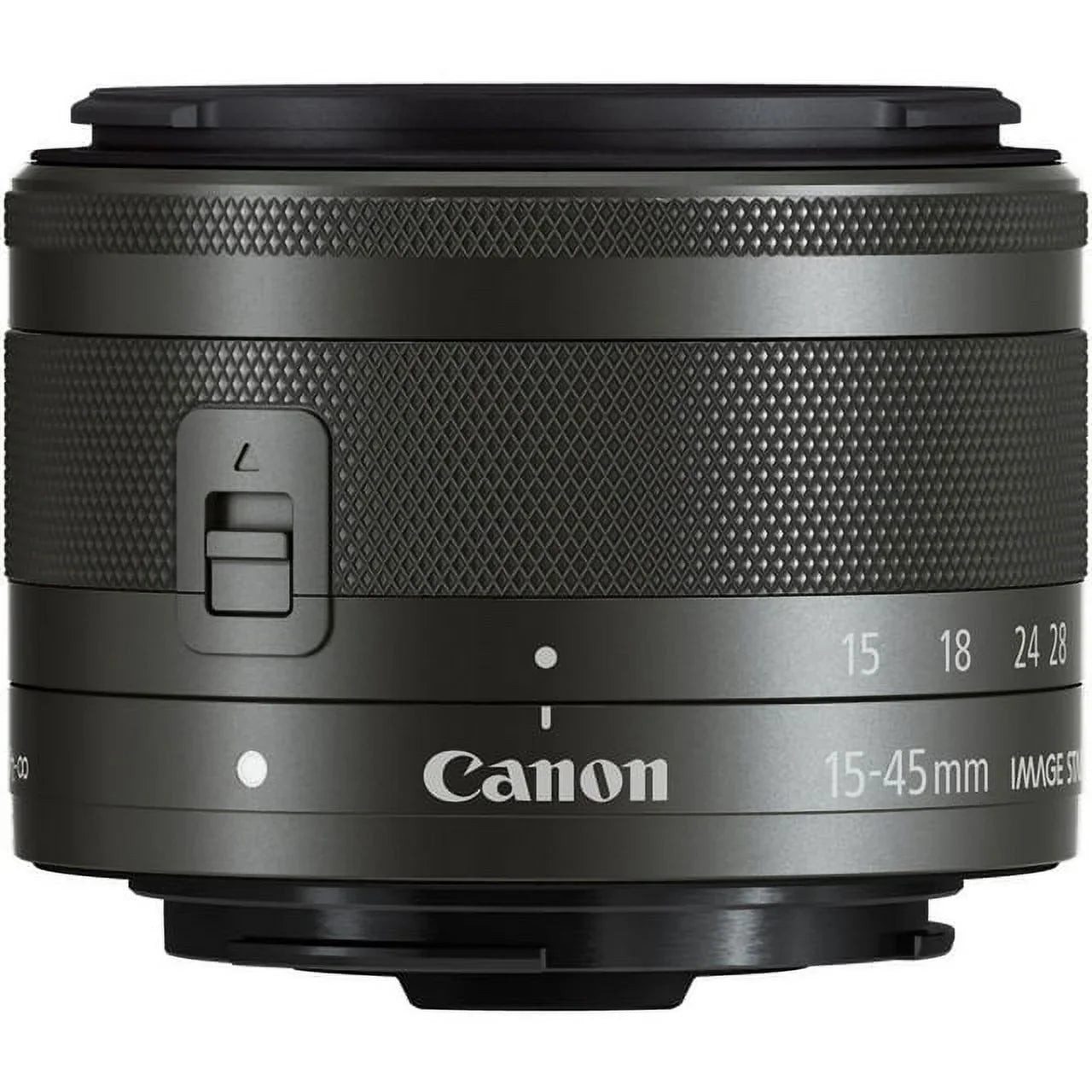 Bundle Basic STM 15-45mm PixiBytes IS f/3.5-6.3 - Canon Lens EF-M (Graphite)