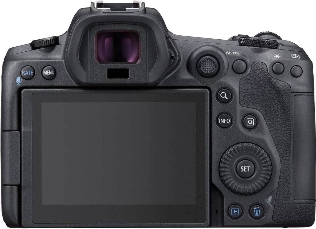 High 256Gb Light, IS Camera Batteries, Card EOS LED 3 + Camera with Mirrorless 24-105mm Memory RF Lens, f/4-7.1 Speed STM Kit Bundle R5 Accessories Canon for
