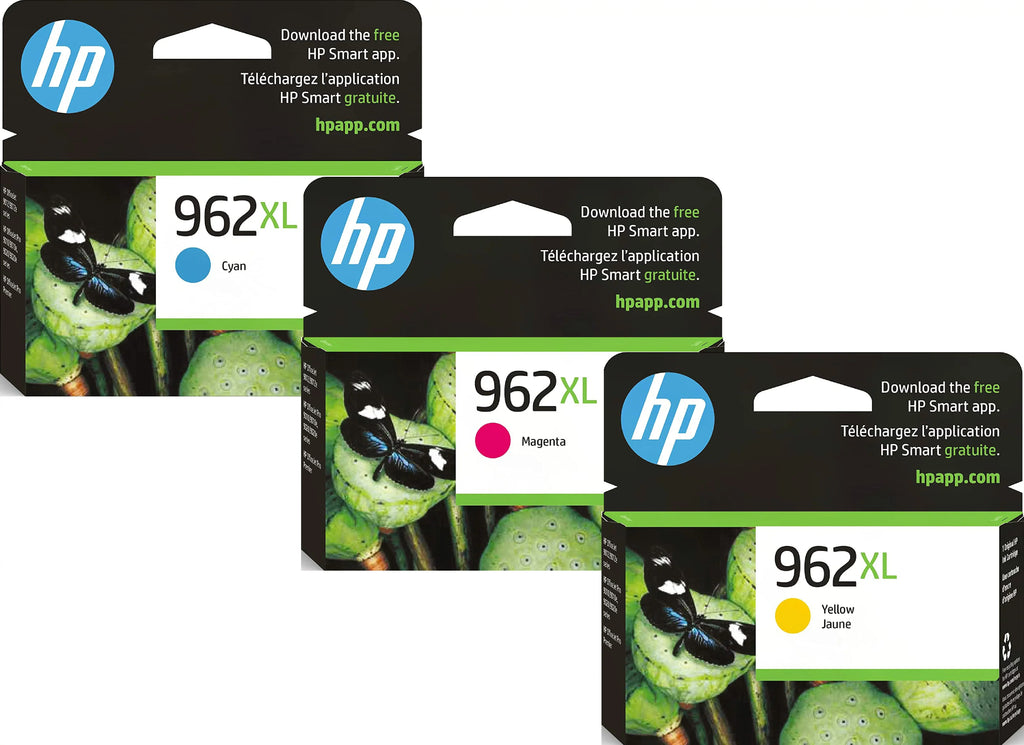 Yellow) HP 962XL 962 962XL Magenta, each Cyan, HP 3JA01AN, (962XL Combination 1 color (3JA00AN, Original 962XL color 3JA02AN)