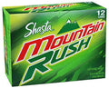 24) Shasta Soda (Pack Pop, of Citrus RUSH 12-Ounce Cans MOUNTAIN