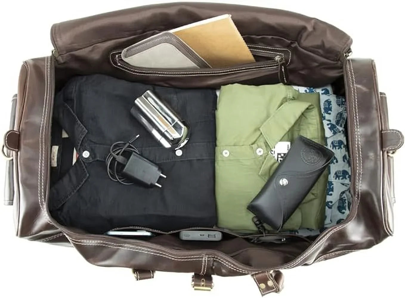 Gym Leather Bag Buffalo Vintage Leather Weekender Hulsh Holdall Overnight Duffle 24 for Bag Style Top Classic Travel Sports Men Bag Grain inches Bag