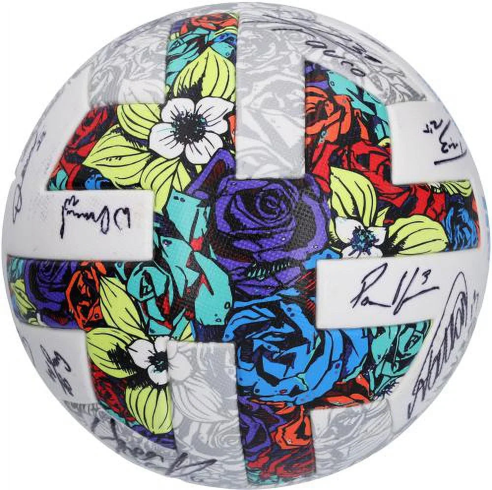 Earthquakes Signatures from Match-Used with MLS the BA88055 Fanatics Authentic Season Certified - - Ball 25 San 2022 Jose Soccer