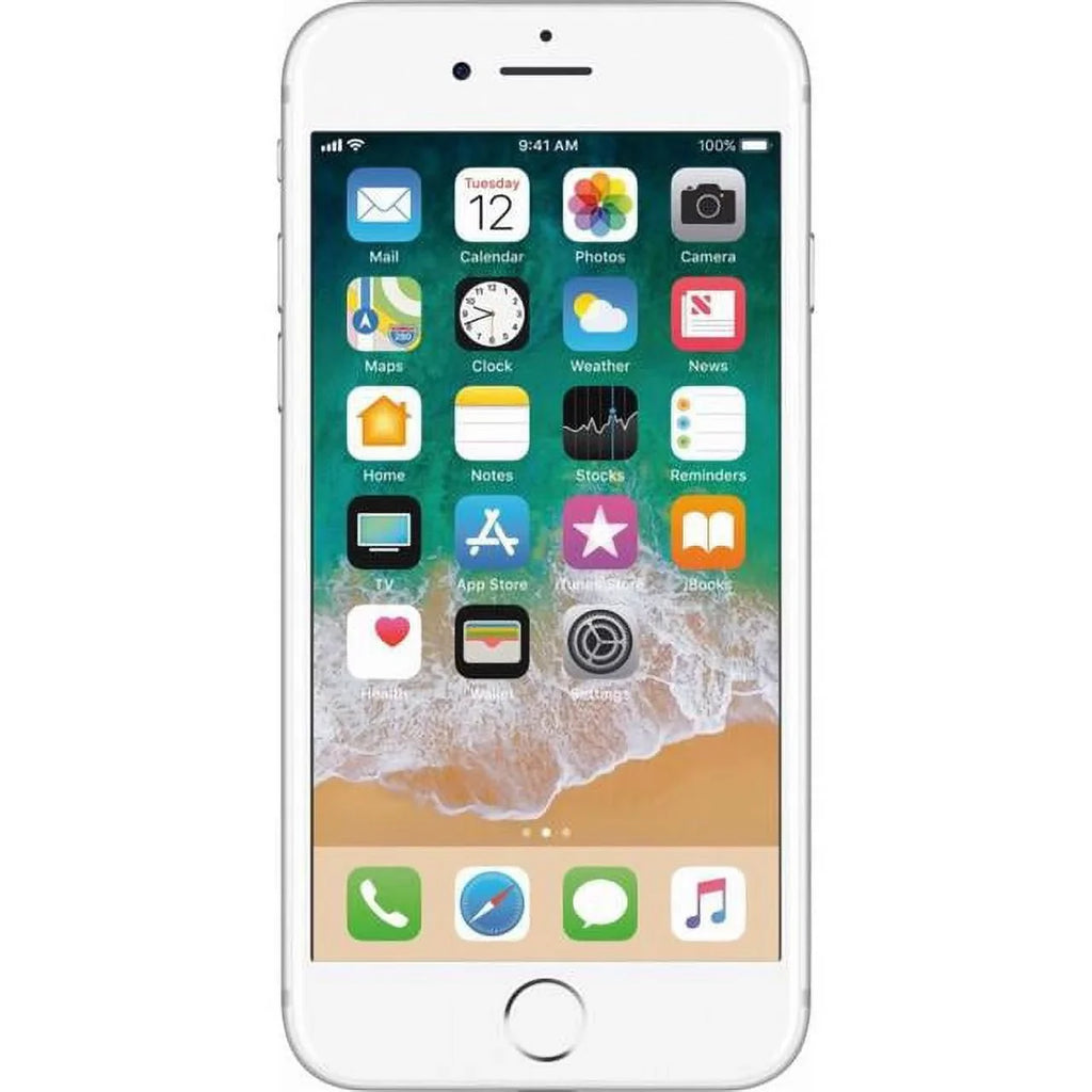 w/ iPhone Apple (Grade 7 Restored 32GB (Refurbished) A+) (Fully Unlocked) Gift Silver A1660 Box
