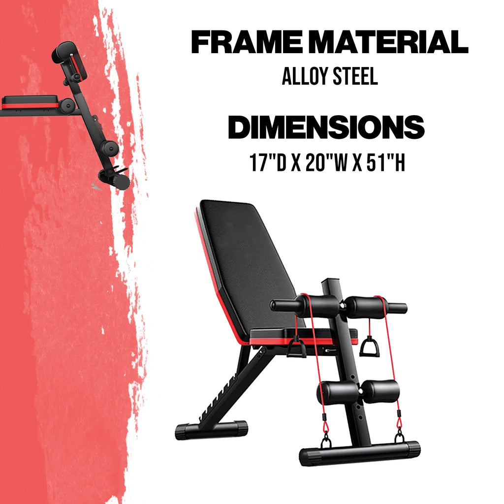Ideal Decline Bench Bench workouts | Training, Workout Foldable Press | body For Exercise home Weight Home full Bench for for | for Adjustable Premium Workout Incline bench Gym Strength IRONGEAR