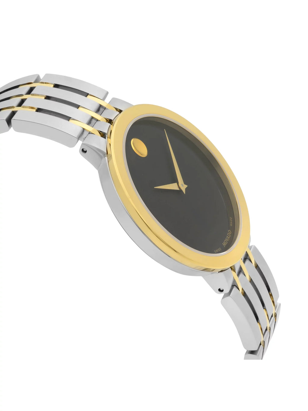 Two Quartz Ladies 607058 Stainless Steel Esperanza Movado Tone Watch