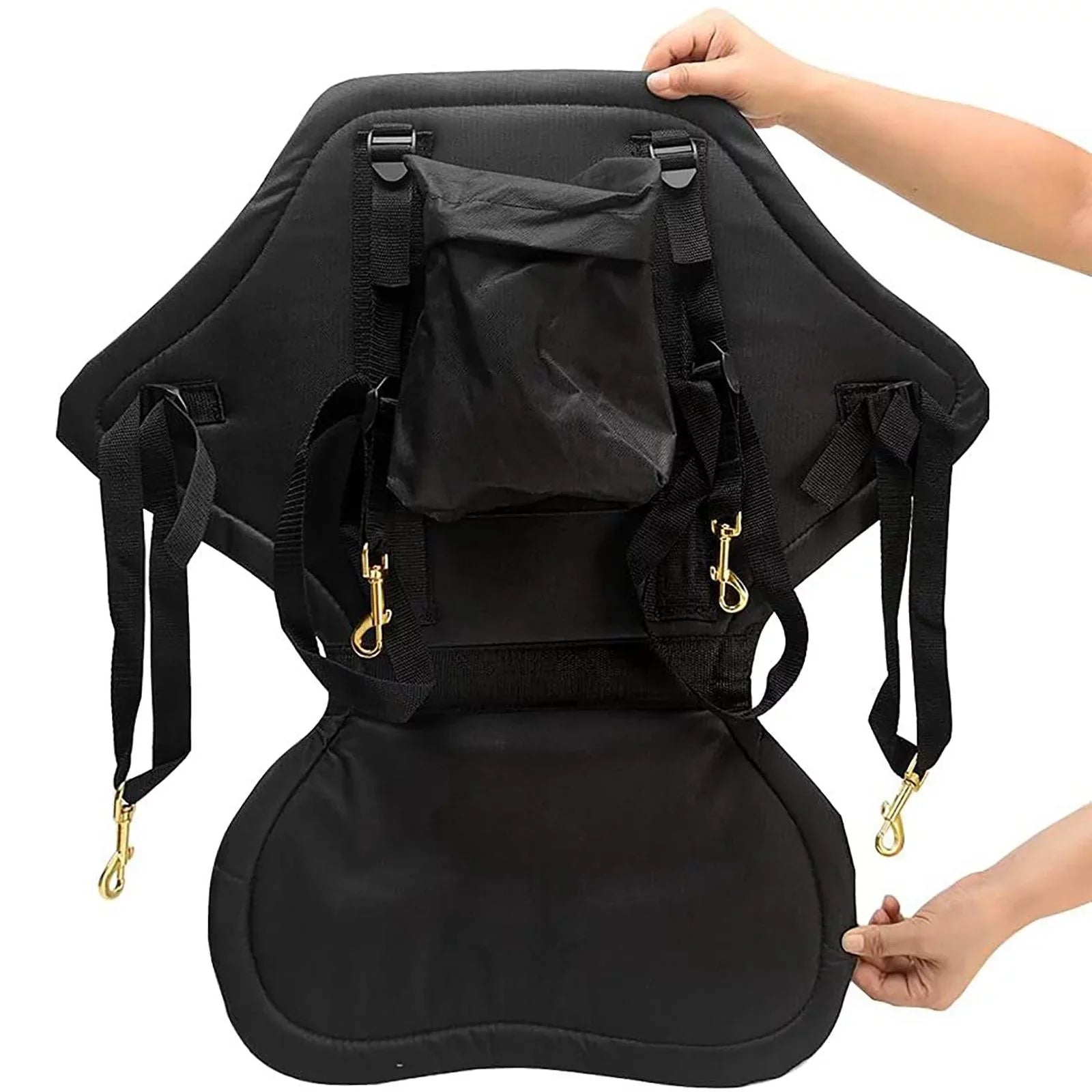 Universal back Seat 1 with Piece Adjustable for with Cushion Board Bag Backrest for Straps Storage Paddle Canoe support Adults Comfort Padded