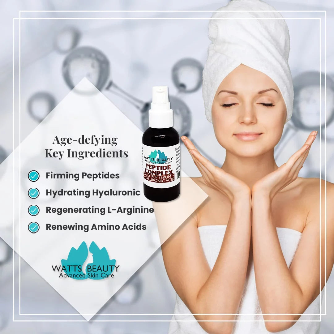 Beauty Peptide Body Serum Face - 4.48 Firming for oz Watts and