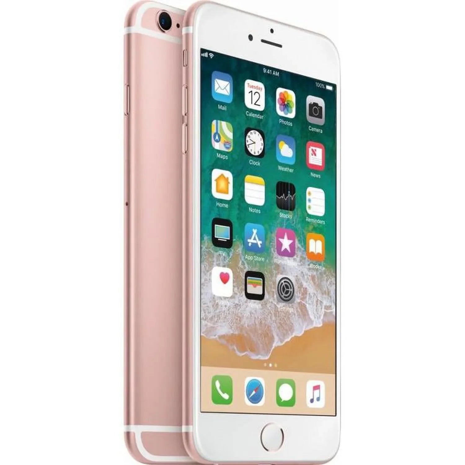Smartphone (Refurbished) 64GB 6s Apple Rose iPhone Unlocked) Plus Gold Restored A1687 5.5" (Fully