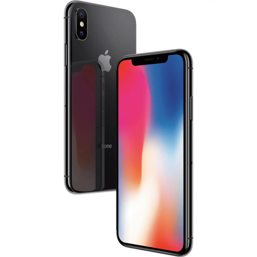 Apple (Refurbished) a1901 Gray GSM T-Mobile AT&T X Space Restored iPhone 256GB Unlocked