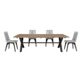 Glendora Dining Set and Rope Island 5 Edge Eucalyptus Outdoor Live in Piece