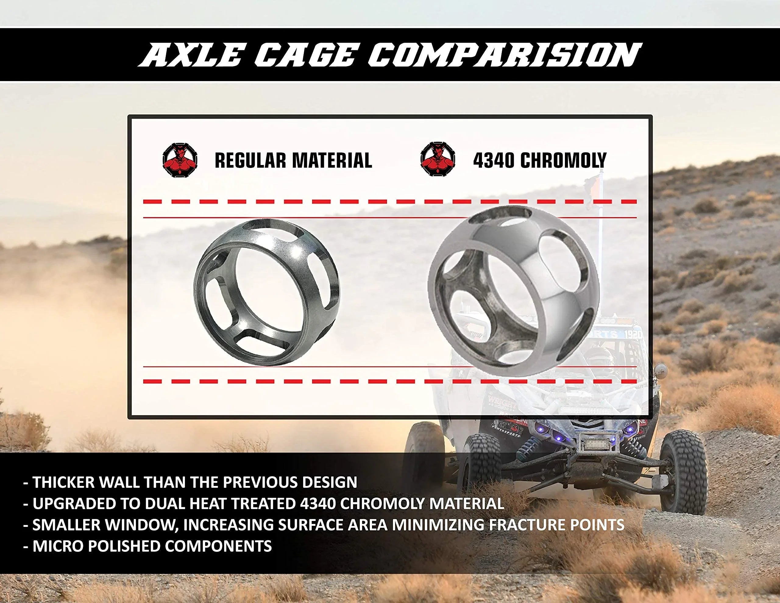 Kit Heat Lift Can Terrain Boot Angles Am Demon Axle Right ATV Renegade/Outlander, Super Kit) Front Degrees Lift Heavy Larger Swing 47 for Reduction, (2006-21) On Unique (4¡±/6¡±(Gen2) Powersports Duty