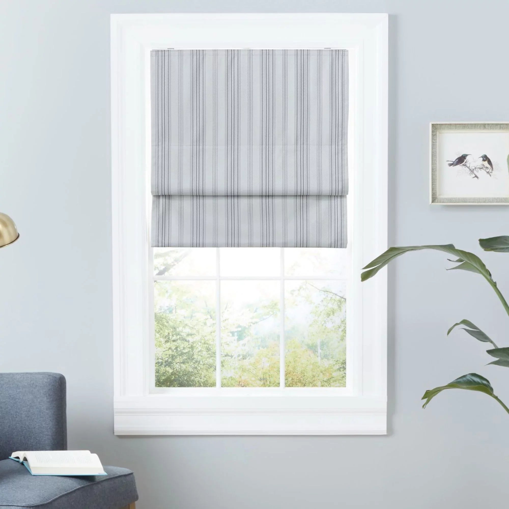 Ricardo Shade, Home Exclusive Blackout Total Roman 23"x64", Grey