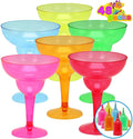 48 Decorations,12 Supplies Party Decoration Theme Fiesta Taco Mexican Party Cinco Party JOYIN Cups oz Margarita for Cinco Fun,Plastic Plastic Pcs Glasses De Glasses Margarita Mayo De Mayo