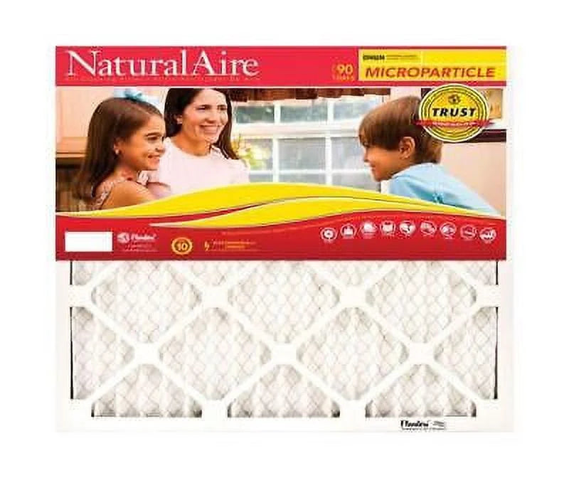 \u0026 in. K (Pack in. in. Flanders NaturalAire 20 1 x H Polyester D W of 12) B Air Pleated x 20 Synthetic Filter AAF