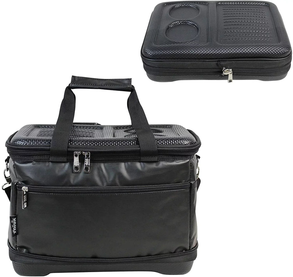 | Sided Insulated Soft Hard | Top Capacity Bottom Folding and 30 | Can Collapsable Fully Cooler Portable Bag