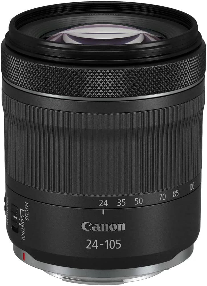 High 256Gb Light, IS Camera Batteries, Card EOS LED 3 + Camera with Mirrorless 24-105mm Memory RF Lens, f/4-7.1 Speed STM Kit Bundle R5 Accessories Canon for