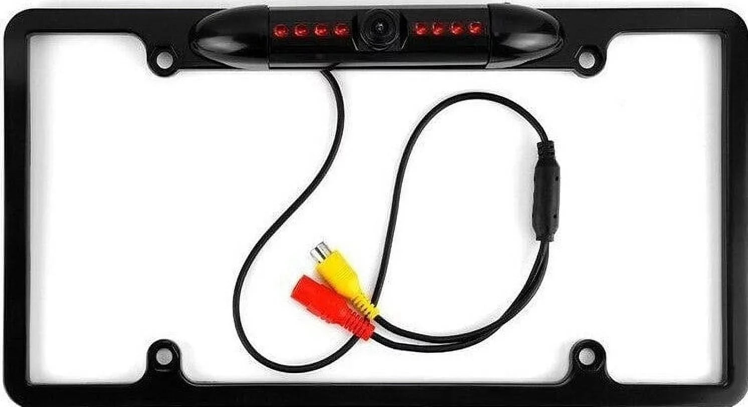 ALPINE INE-W970HD Black License INEW970HD Camera Rearview Frame Plate for Backup