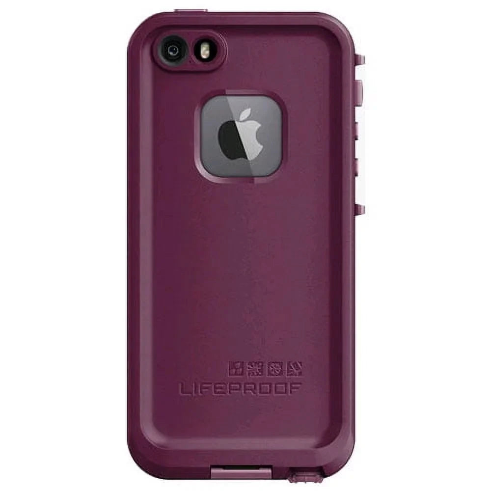 Purple LifeProof & WaterProof Case, iPhone Se Phone 5s, Crushed 5, Fre