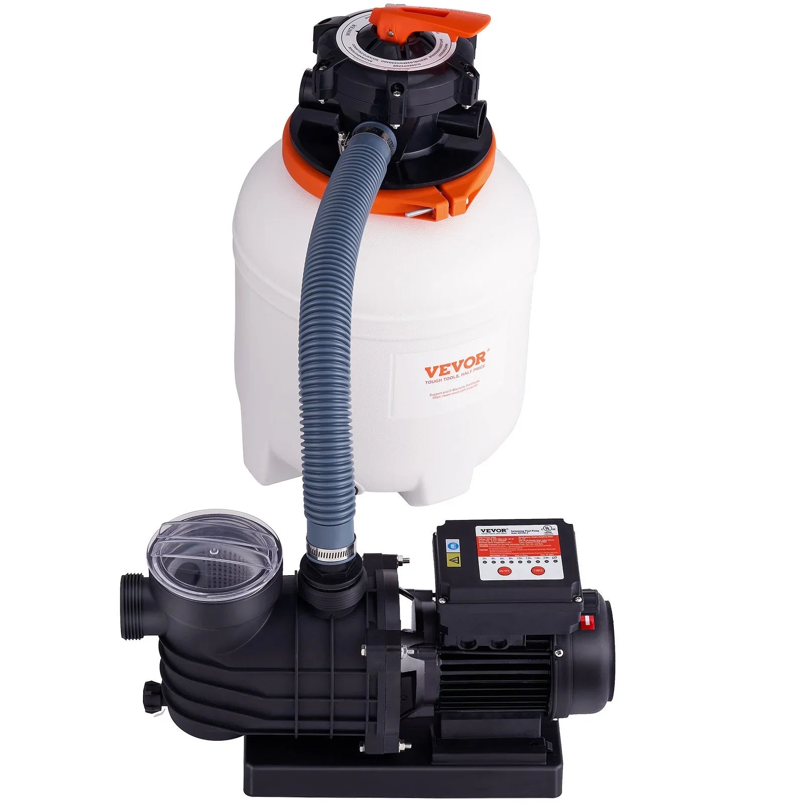 Pump, HP, Swimming System & Filters Combo GPH Sand Pumps 3000 Pool Filter 1/2 12-Inch