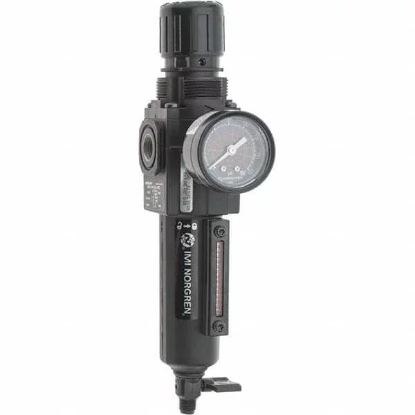 Sight Gauge Unit with Compact Glass 1/4 Pressure NPT Norgren FRL Filter/Regulator & Pc 1