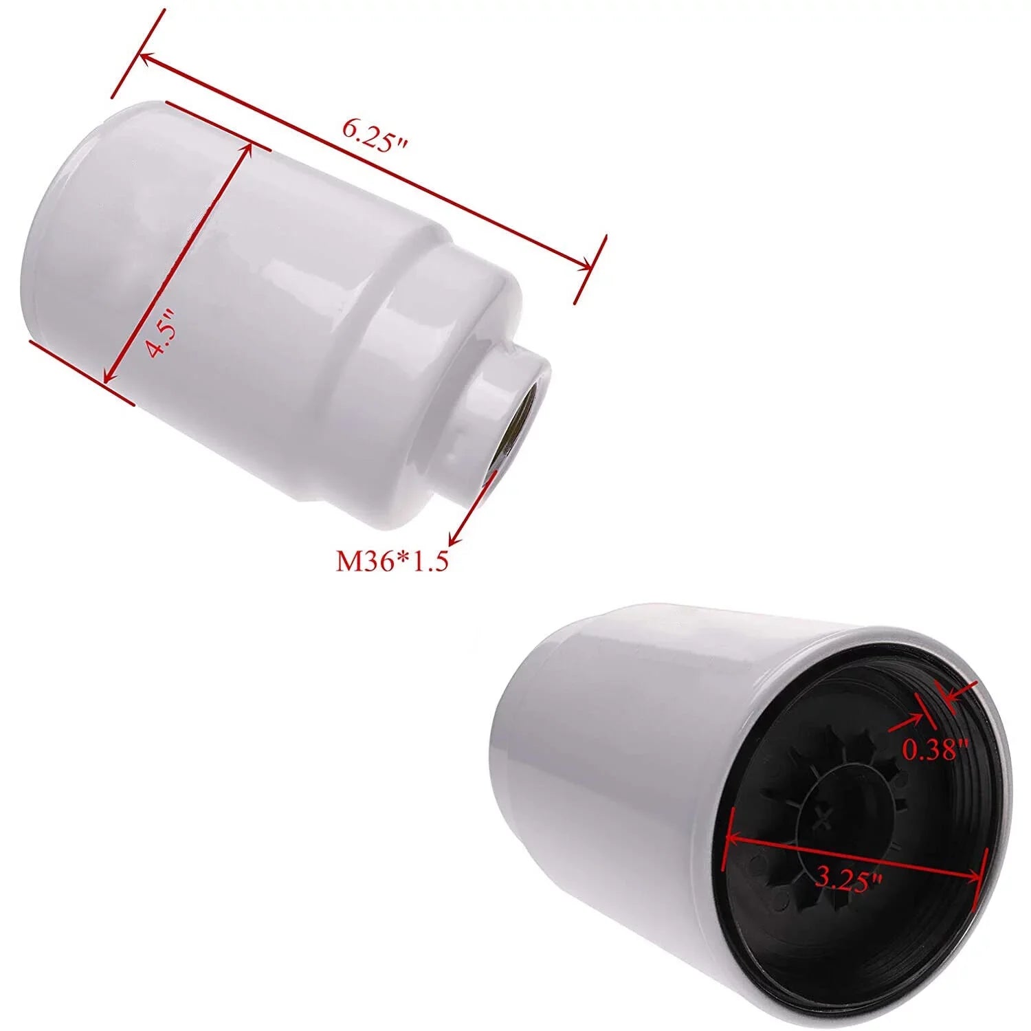 Chevy 6.6L Engine 2001-2016 Replaces TP3018 Sierra TP3012 Fuel 19305685 for 3Pcs Filter Duramax Chevrolet ACA Silverado/GMC