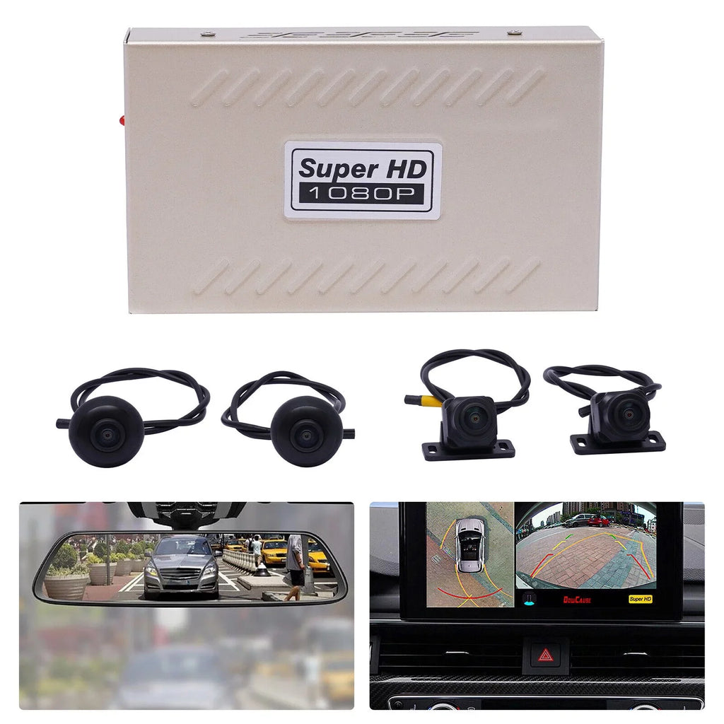 Rear Recorder Camera 360Â° Cam Car Sensor DVR Lens Dash CMOS Video Image MONIPA