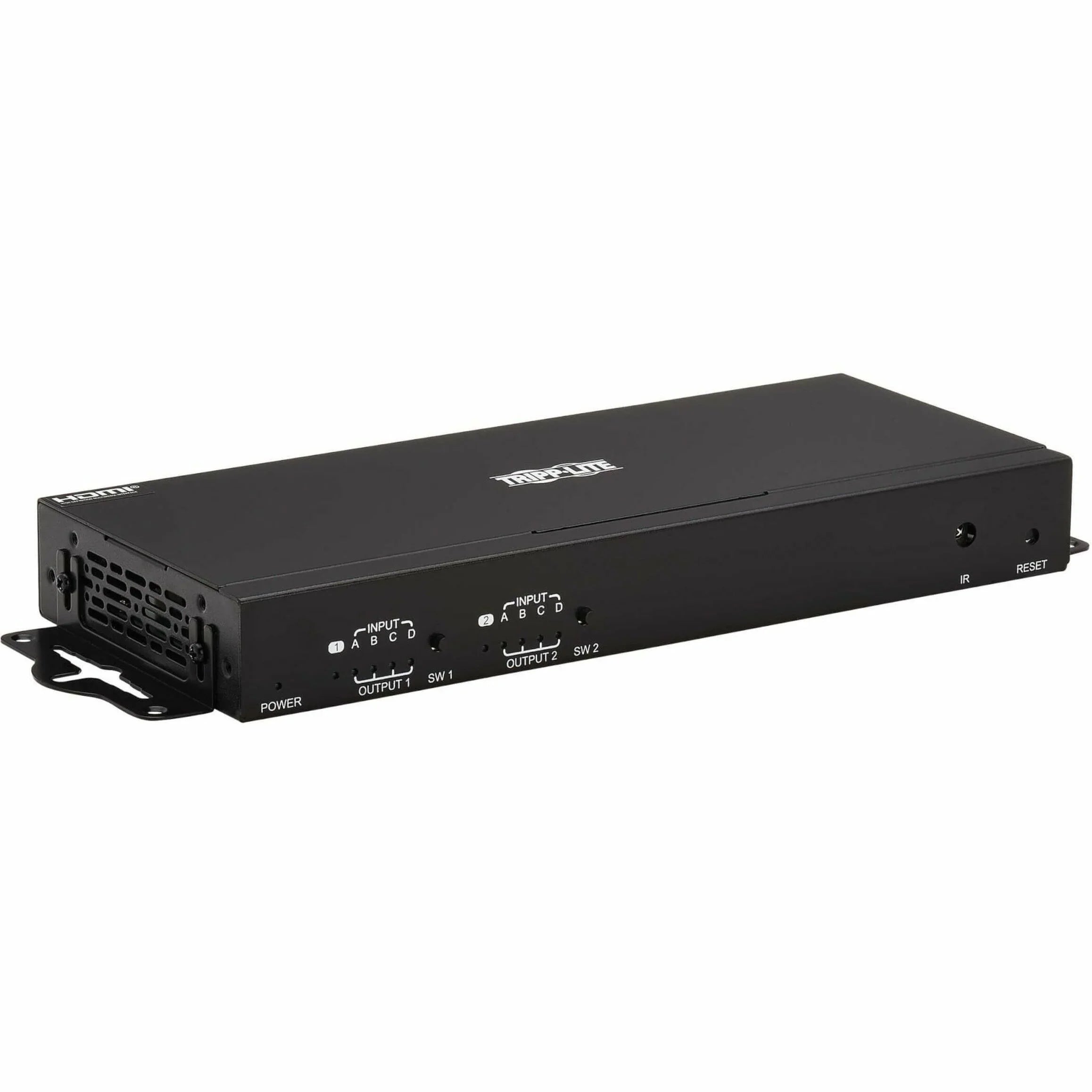 60 4x2 - 4K x HDR, with Signage, HDMI TAA 1080p2 4:4:4, Multi-Resolution Lite 4K Blu-ray Support, and Hz, Computer, Remote - Display, - x Control 2160 Digital Matrix 2 - Switch/Splitter Tripp ... 3840