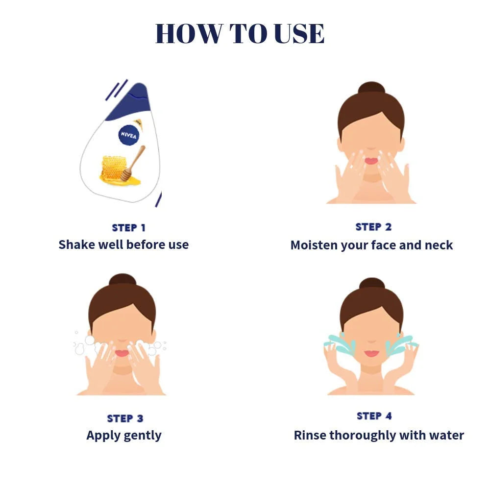 Wash, Body Women, 100ml Oil 250ml Face & Wash, Nivea
