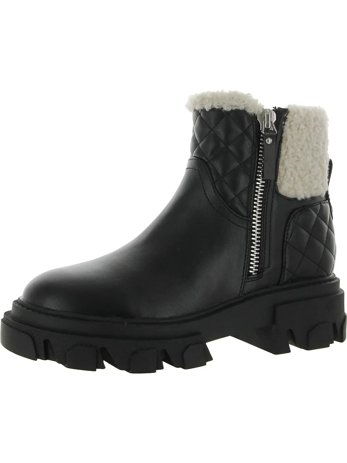 Women WEST Black Ankle 8 shoe Leather size Women/Adult Boots NINE Colbee3 COLBEE3-BLK