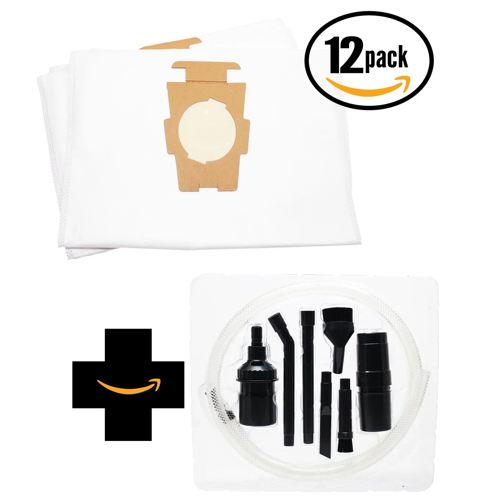 Bags Attachment Kirby Vacuum Vacuum 2 Bags. Vacuum Compatible (12-Pack, 204811, Per Pack) with Models. Generation 7-Piece F, Sentria Kirby and - 24 Universal Fits Replacement Bags 3 G Kit Micro Style