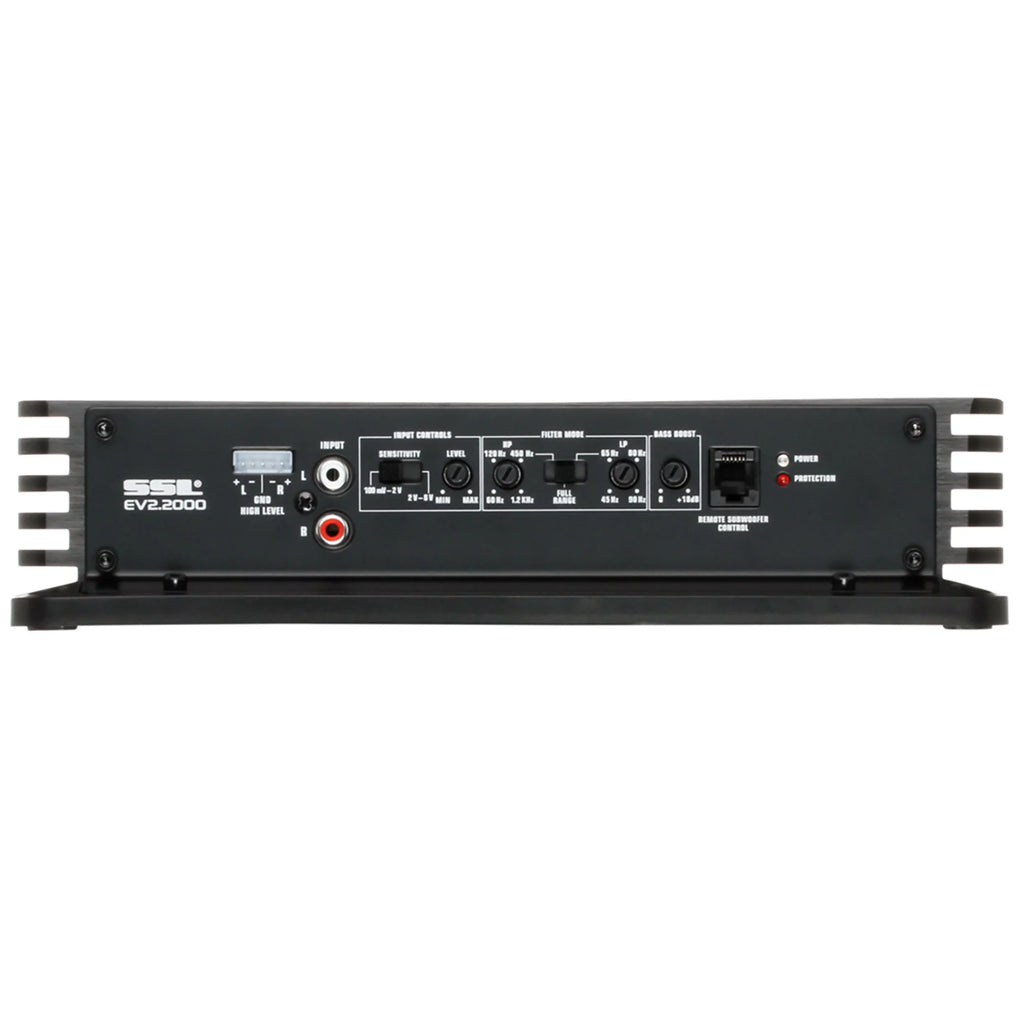Watt Sound Storm Amplifier Laboratories 2000 2 Channel EV2.2000 Car Full Range