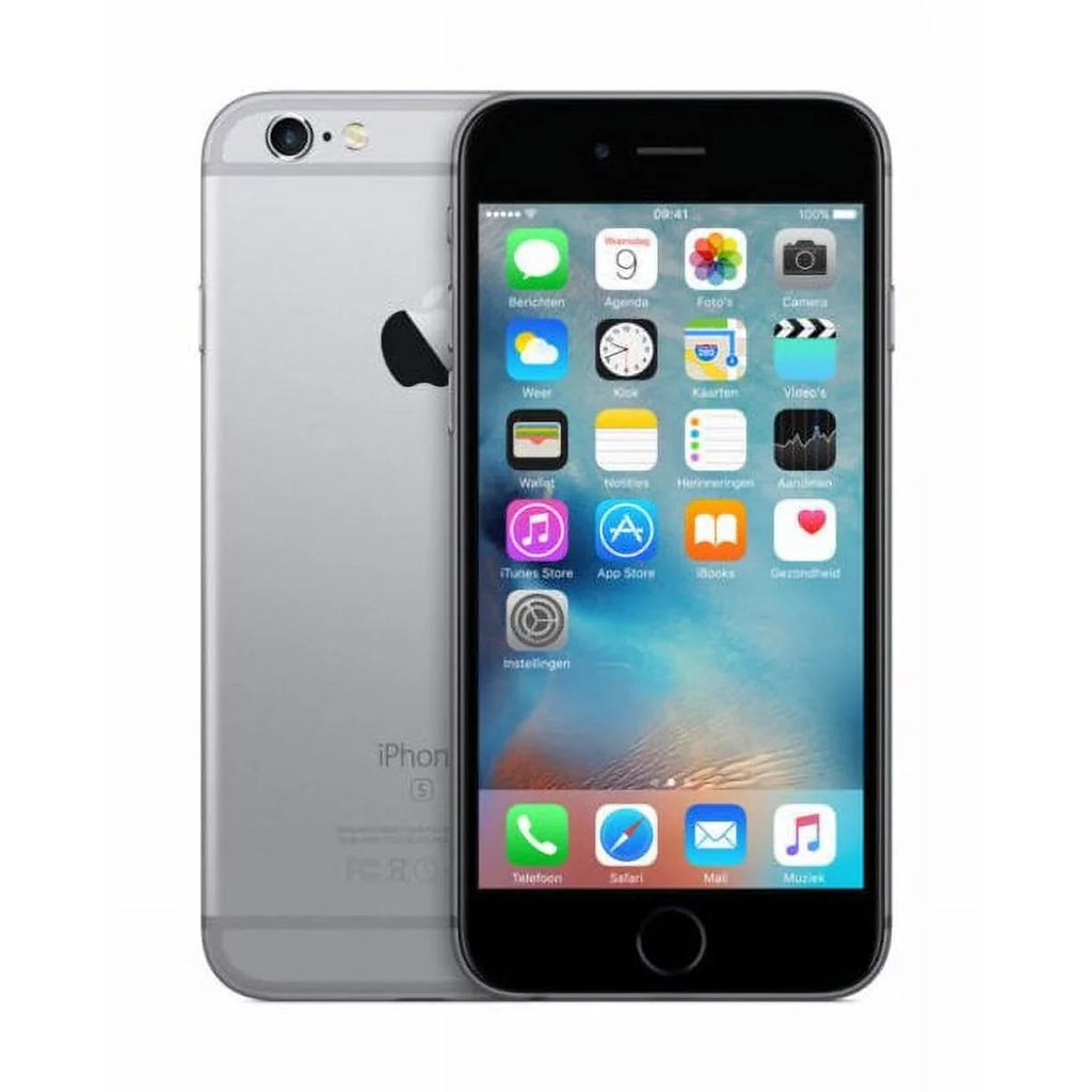 (Refurbished) (Fully A1633 Apple iPhone Space 64GB 6s Restored Unlocked) Gray
