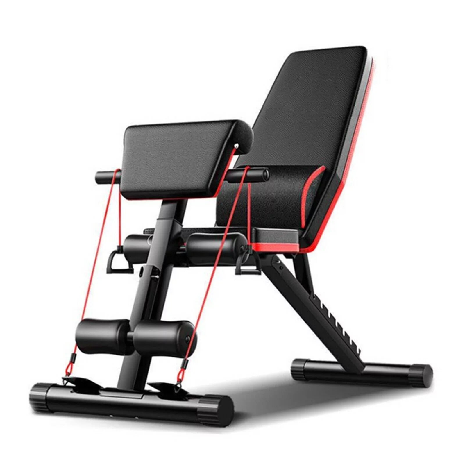 Home 160kg Gym Workout Multifunctional 352.7lb Weight Adjustable Bench / for