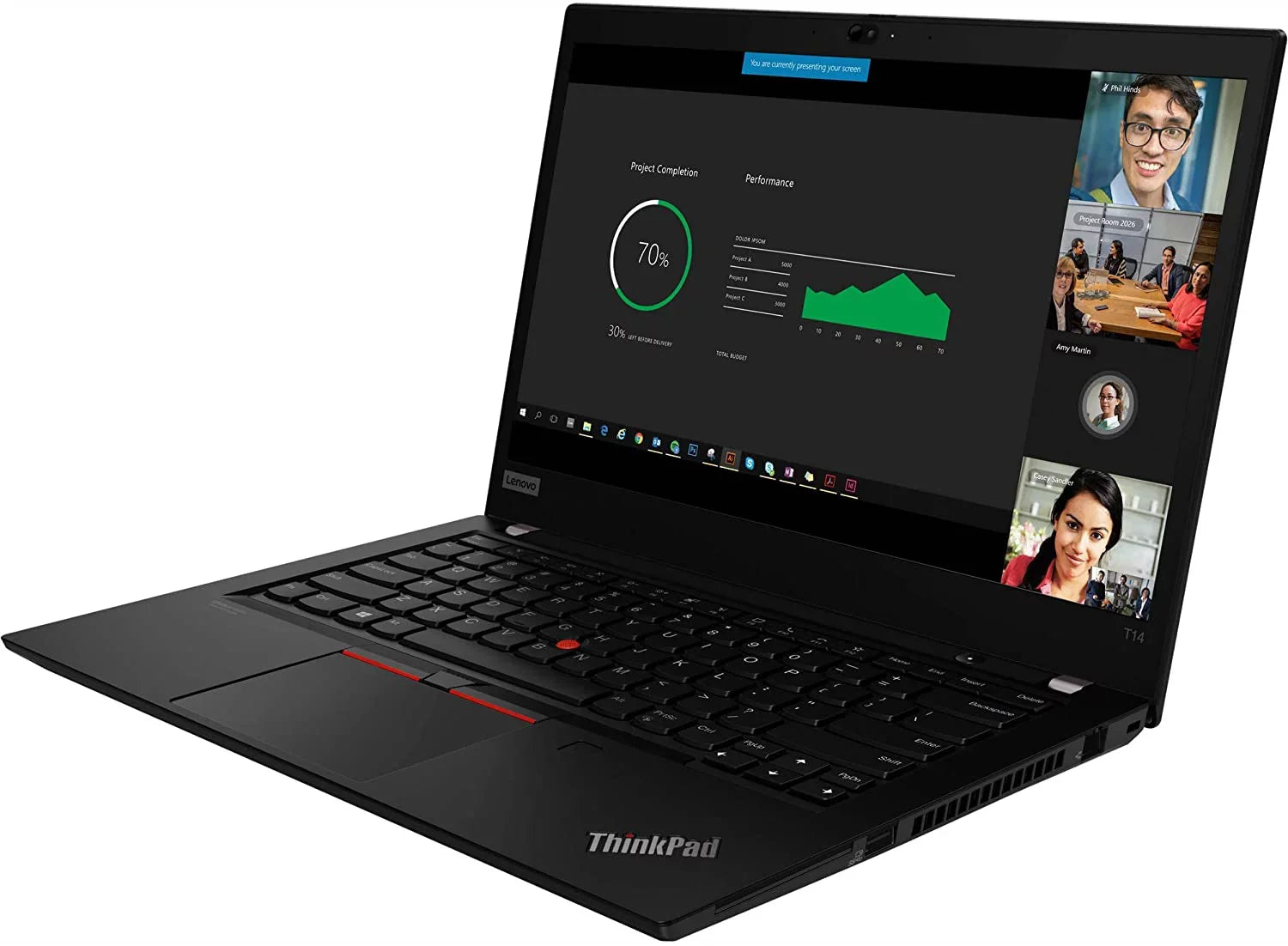 i5-1135G7, 1TB Wi-Fi Pro T14 Laptop, 6, 4-Core 14" SSD, 4, 24GB (Intel RAM, FHD Backlit 10 KB, Business IPS x 2 UHD Windows Lenovo Thunderbolt ThinkPad PCIe Fingerprint, Graphics) Webcam,