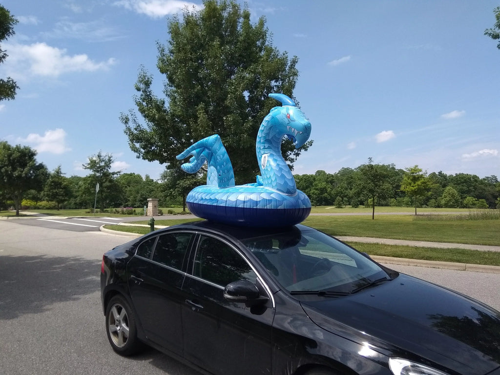 Long Dragon Float DreambuilderToy with Pool Kids Dragon Summer On Ride Pool Float) (Dragon Float, Cool Giant Feet Adults 9 Lounge Beach Raft for Pool Valve, Inflatable and Faster Floatie Party