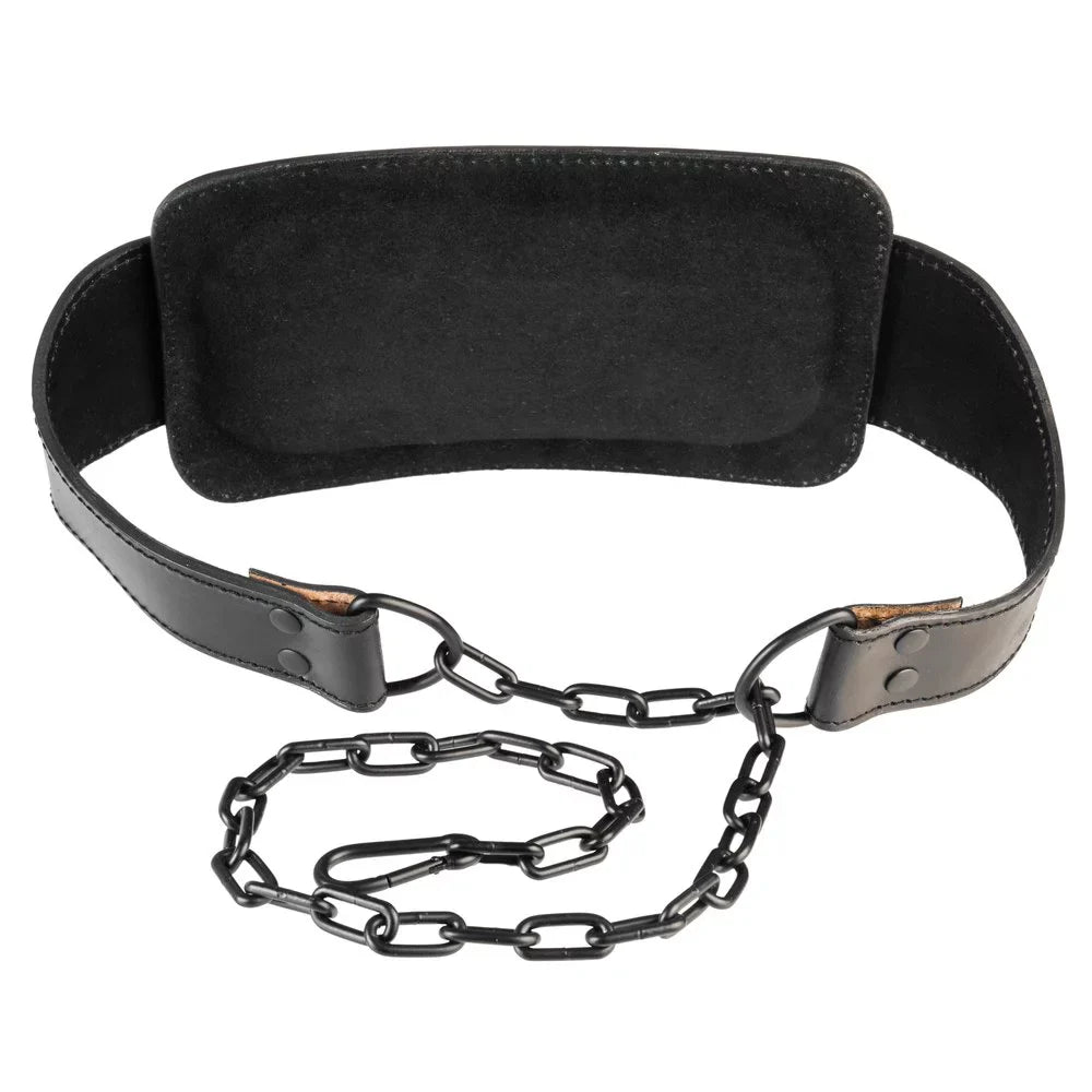 Women Tanned VFLDB Dip Men Victor Chain Leather Fitness 7mm Vegetable Belt and Leather with with for Top-Grain Heavy-Duty 100% Steel Thick made
